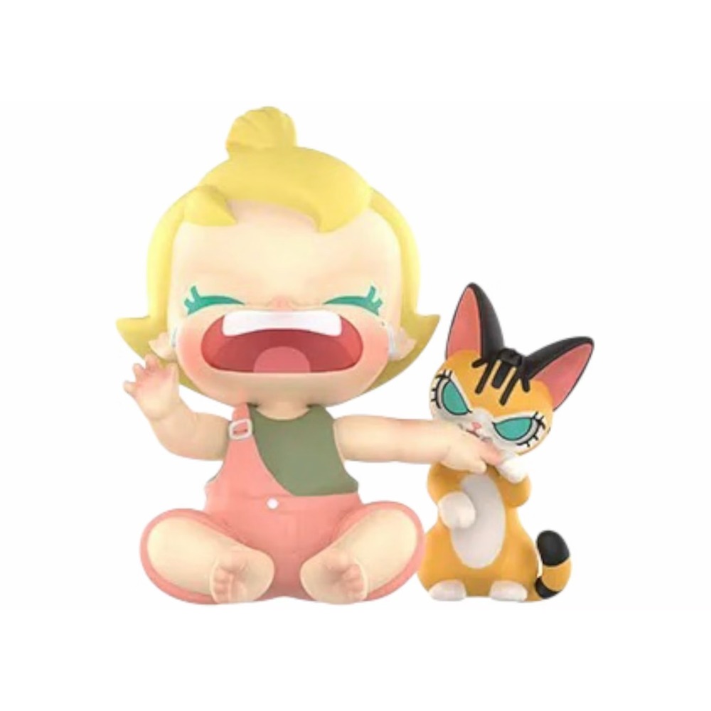 Pop Mart Baby Molly & Baby Tabby Confirmed Marks of Friendship Vinyl Figure